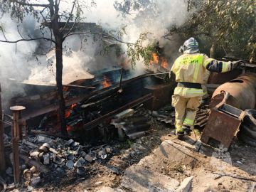 Два пожара произошло в Херсонской области за прошедшие сутки