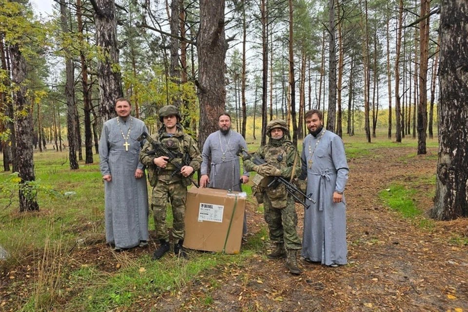 Крымская митрополия передала военным в Херсонской области дизельные генераторы