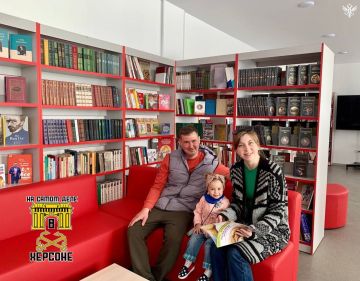 В Херсонской области библиотеки активно развиваются благодаря государственной поддержке в рамках национального проекта «Семья» и федеральных программ