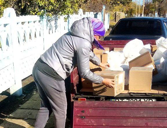 В Горностаевском муниципальном округе продолжается выдача гуманитарной помощи!