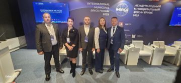 Делегация Херсонской области принимает участие в Международном Муниципальном Форуме БРИКС 2025 в Санкт-Петербурге