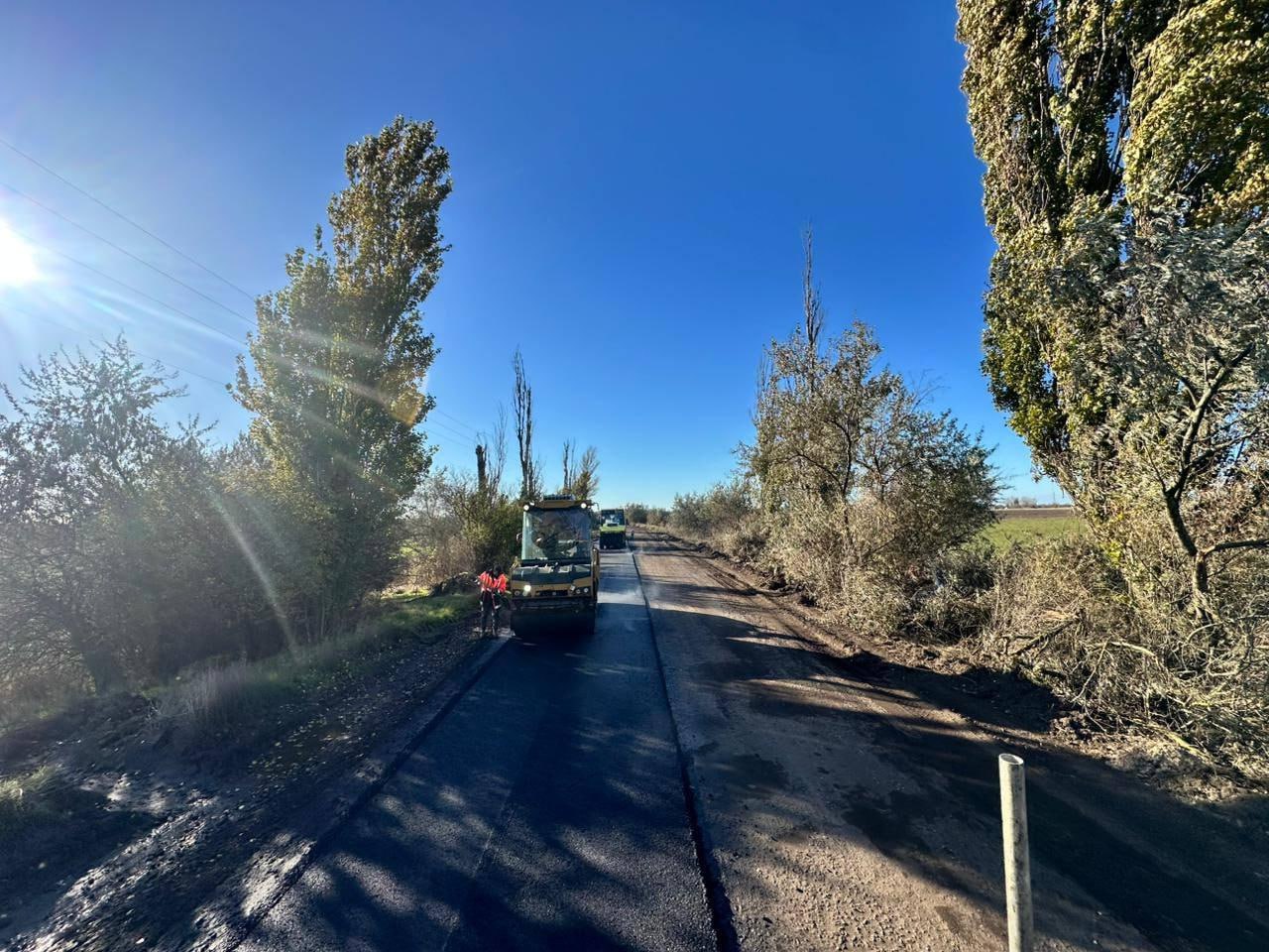 На участке Новософиевка — Петровка начался ремонт дороги