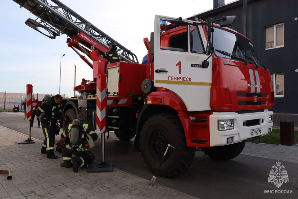 Проверка на прочность: арт кластер «Таврида» стал полигоном для учений МЧС России