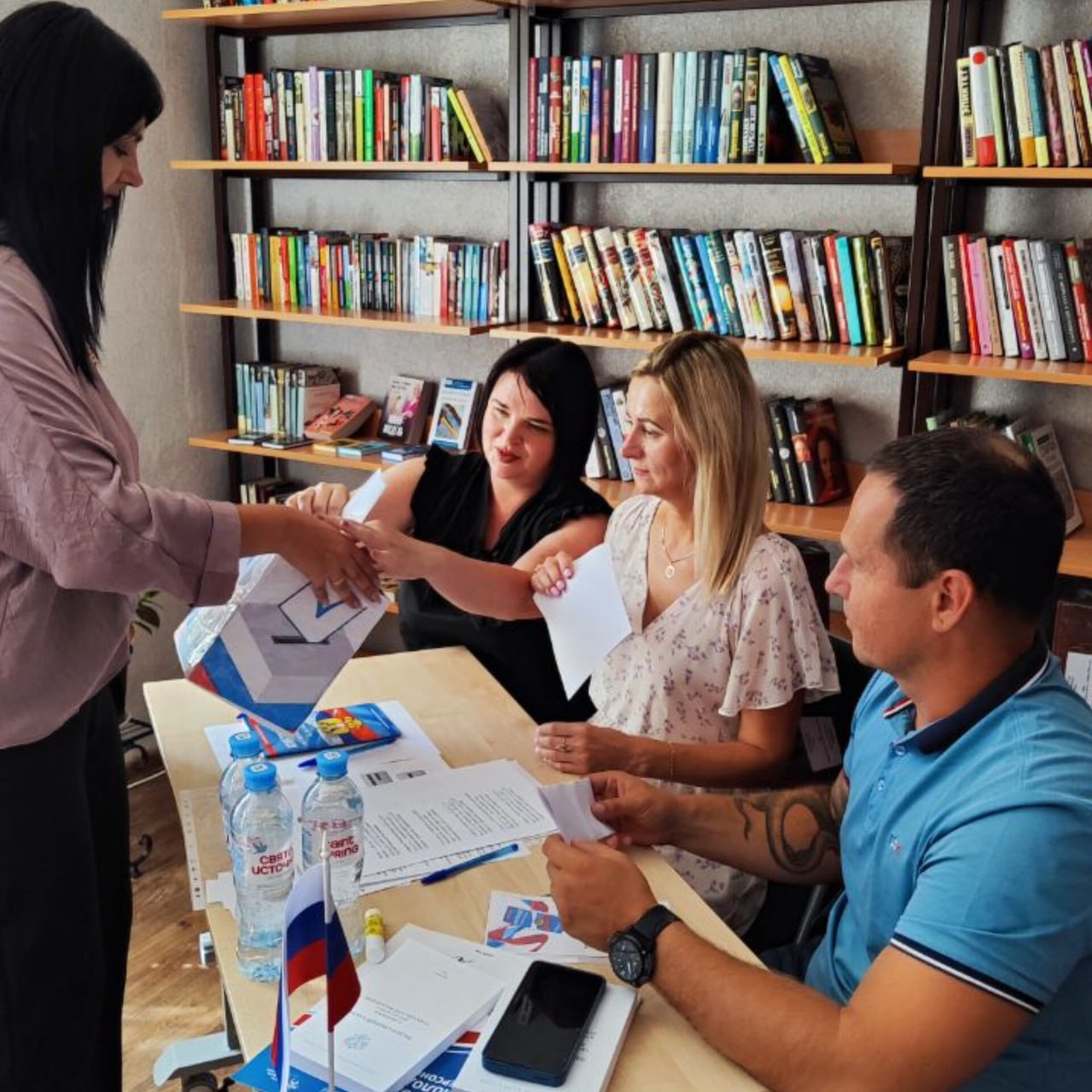 Херсонская область прошла на федеральный уровень Всероссийского конкурса для библиотекарей от ЦИК России Херсонская область прошла на федеральный уровень Всероссийского конкурса для библиотекарей от ЦИК России