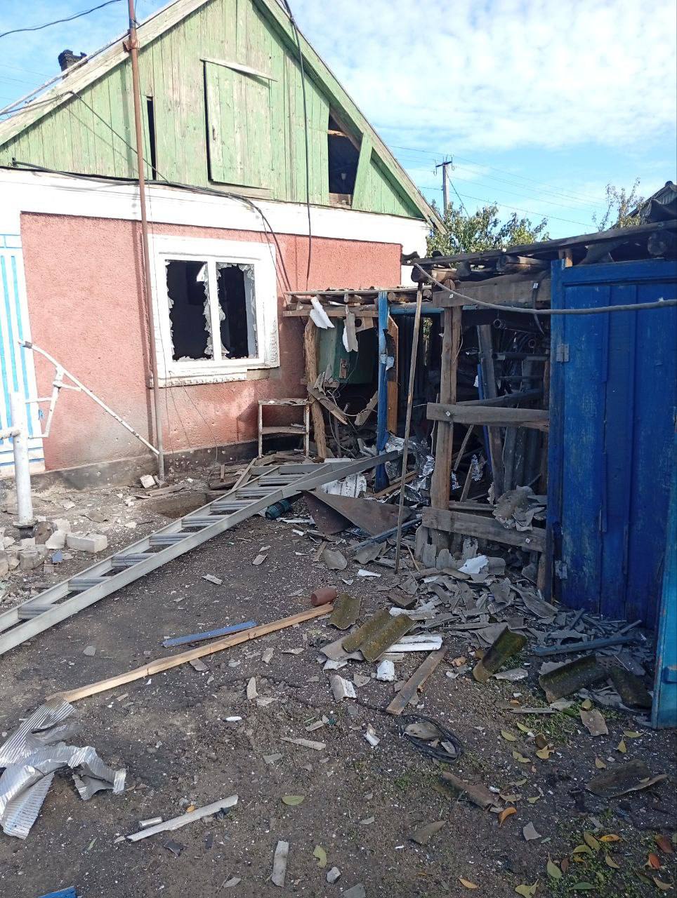 Алешкинский округ вновь под вражеским огнём