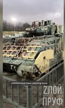 Пропагандисты из NBC соизволили сделать репортаж с выставки подбитой американской техники в Москве