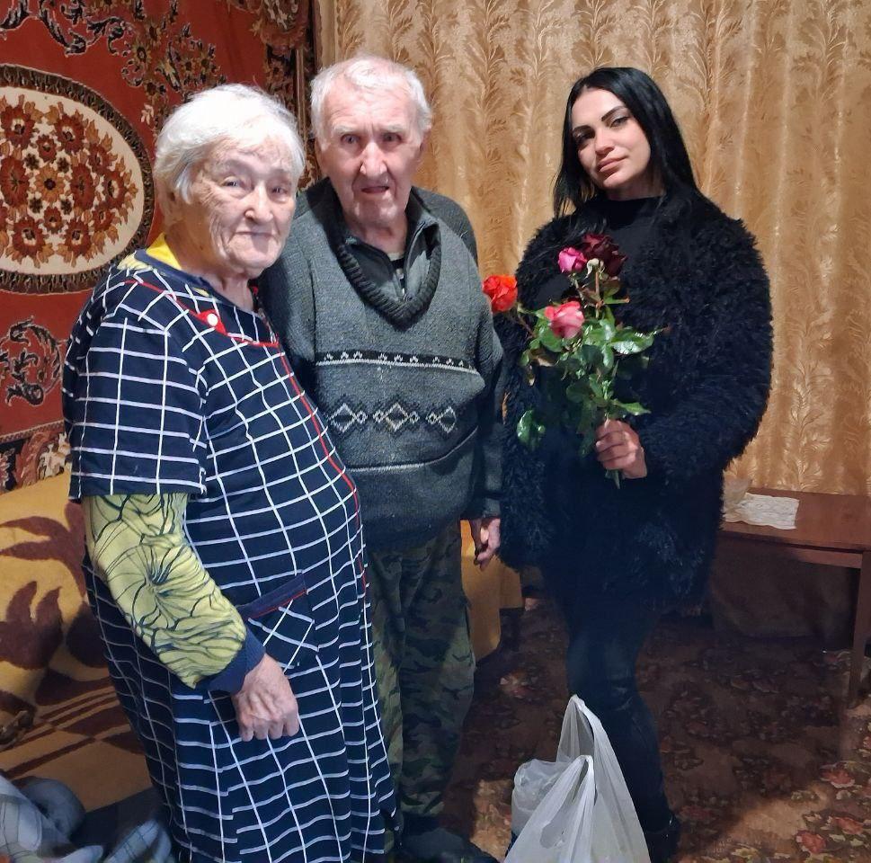 Администрация Чернянского территориального отдела поздравила долгожителя с 91-летием