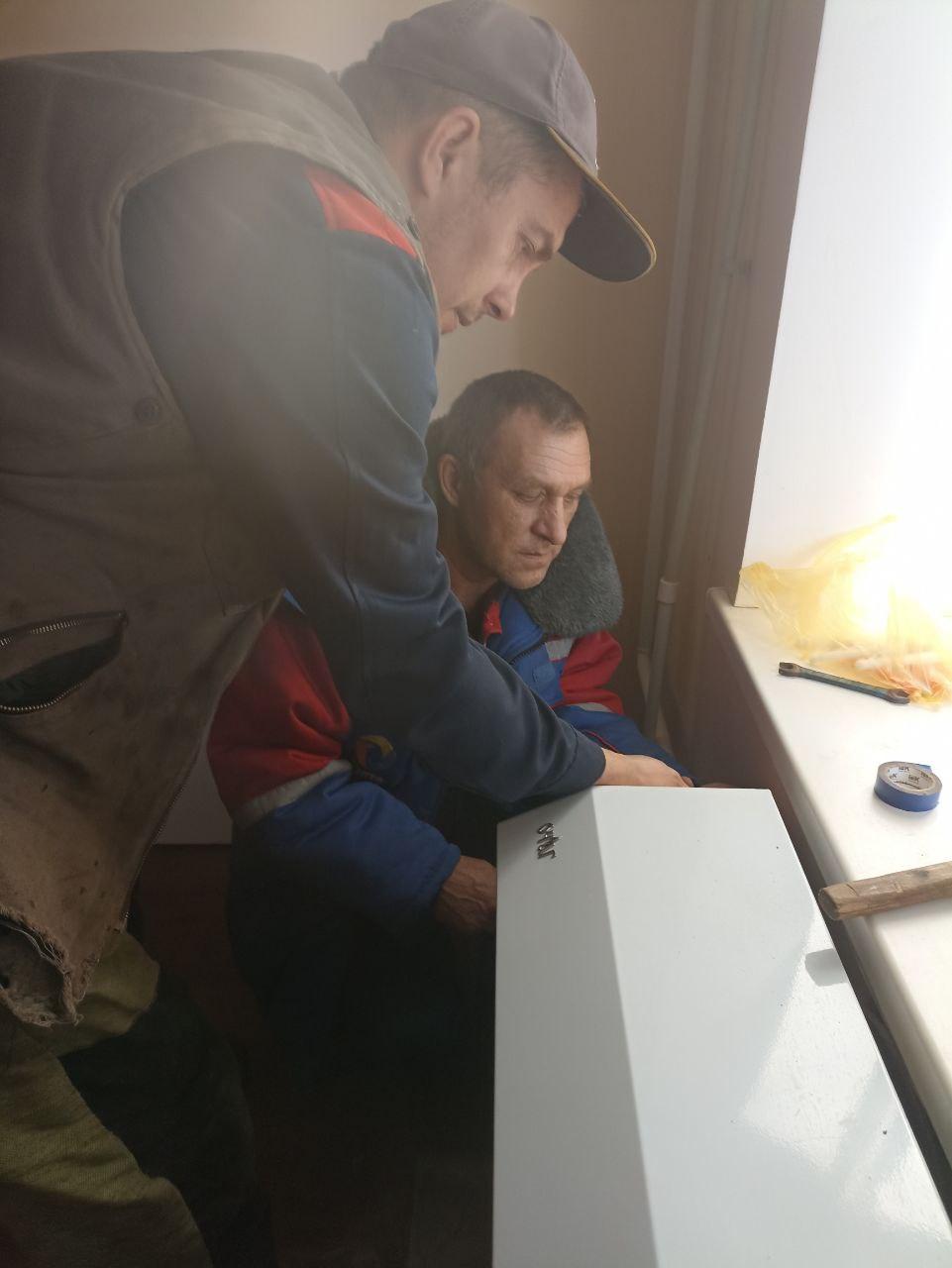 Бригада рязанских теплосетей продолжает ремонтировать отопление на соцобъектах Чаплинки Бригада рязанских теплосетей продолжает ремонтировать отопление на соцобъектах Чаплинки