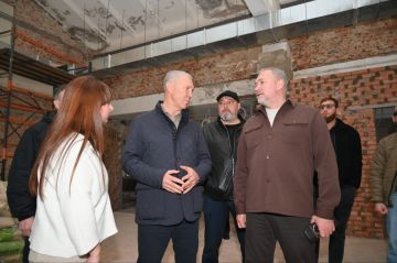 Владимир Сальдо: Осмотрел ход восстановления учебно-спортивной базы «Колос» в Скадовске