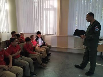 Экологический урок в Скадовске: специалист природного парка встретился со школьниками