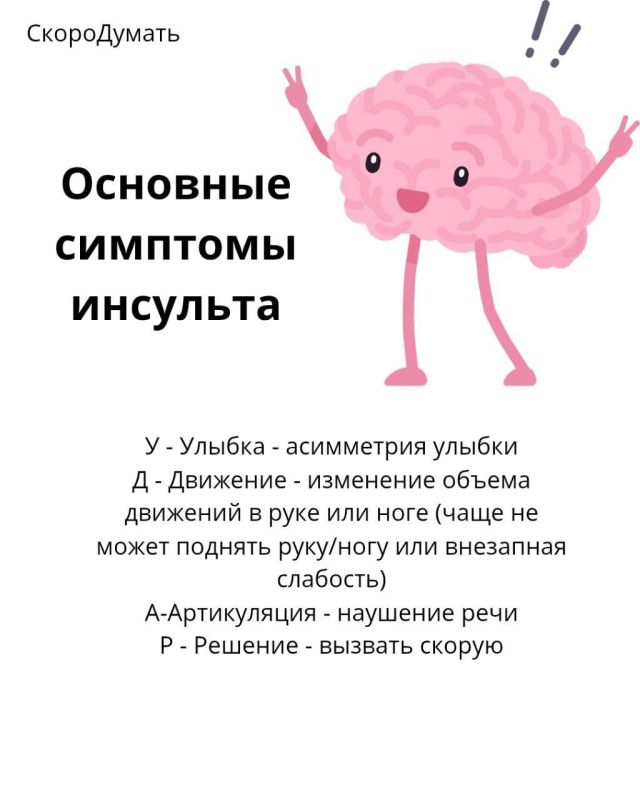Как «расшифровать» инсульт, или почему важно знать симптомы Как «расшифровать» инсульт, или почему важно знать симптомы