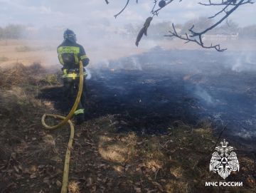 Один пожар произошел в Херсонской области за прошедшие сутки