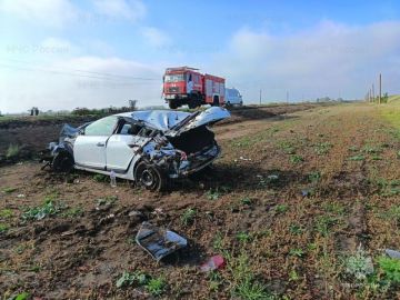 В селе Заозерное Каховского округа произошло ДТП