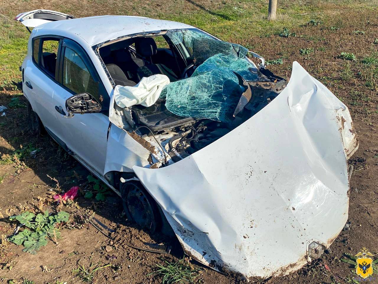 В Каховском округе полиция устанавливает обстоятельства ДТП с 4 пострадавшими