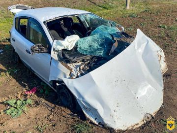 В Каховском округе полиция устанавливает обстоятельства ДТП с 4 пострадавшими