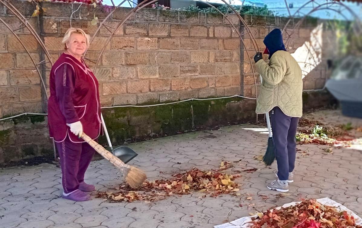 Осенний субботник в Черноморском биосферном заповеднике
