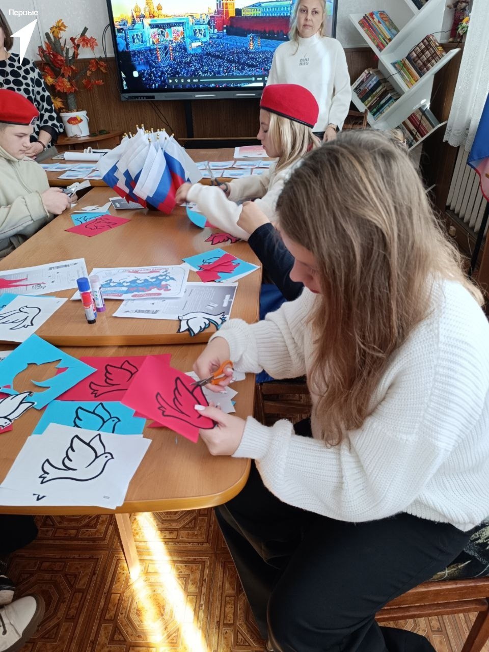 Первые приняли участие в занятии «В единстве наша сила» Первые приняли участие в занятии «В единстве наша сила»