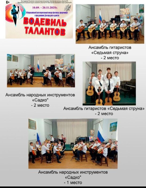 «Водевиль талантов» и "В гостях у сказки": победы скадовских учеников