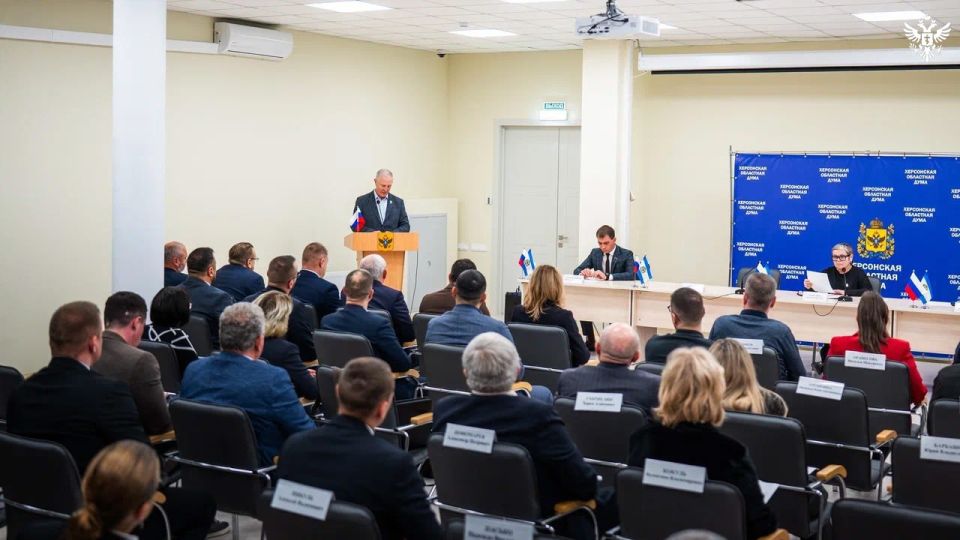 Владимир Сальдо представил отчёт о работе Правительства Херсонской области за 2024 год на заседании Областной Думы Владимир Сальдо представил отчёт о работе Правительства Херсонской области за 2024 год на заседании Областной Думы