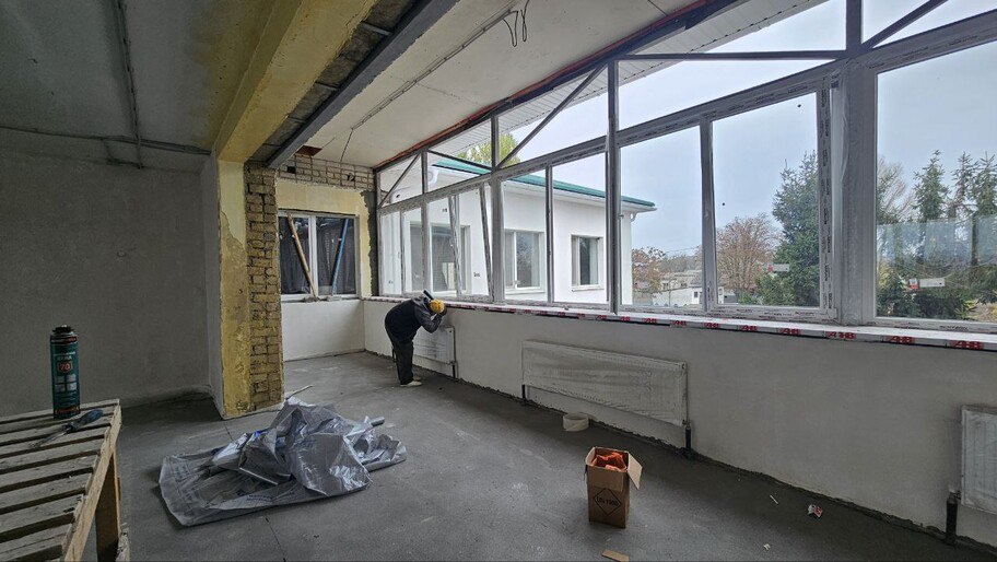 В селе Красном Херсонской области завершают капремонт детсада по проекту ЕР