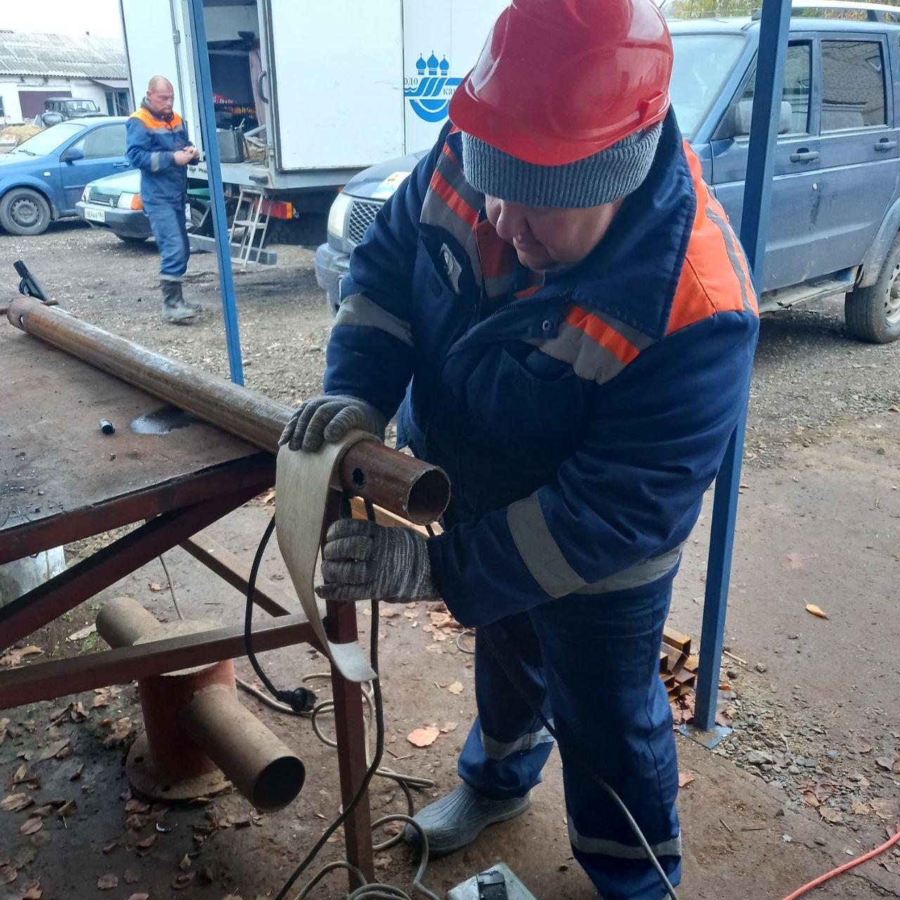 Рязанский водоканал провел ремонт канализации в Чаплинке Рязанский водоканал провел ремонт канализации в Чаплинке
