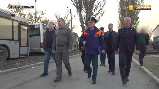 Марат Хуснуллин с рабочим визитом посетил Херсонскую область