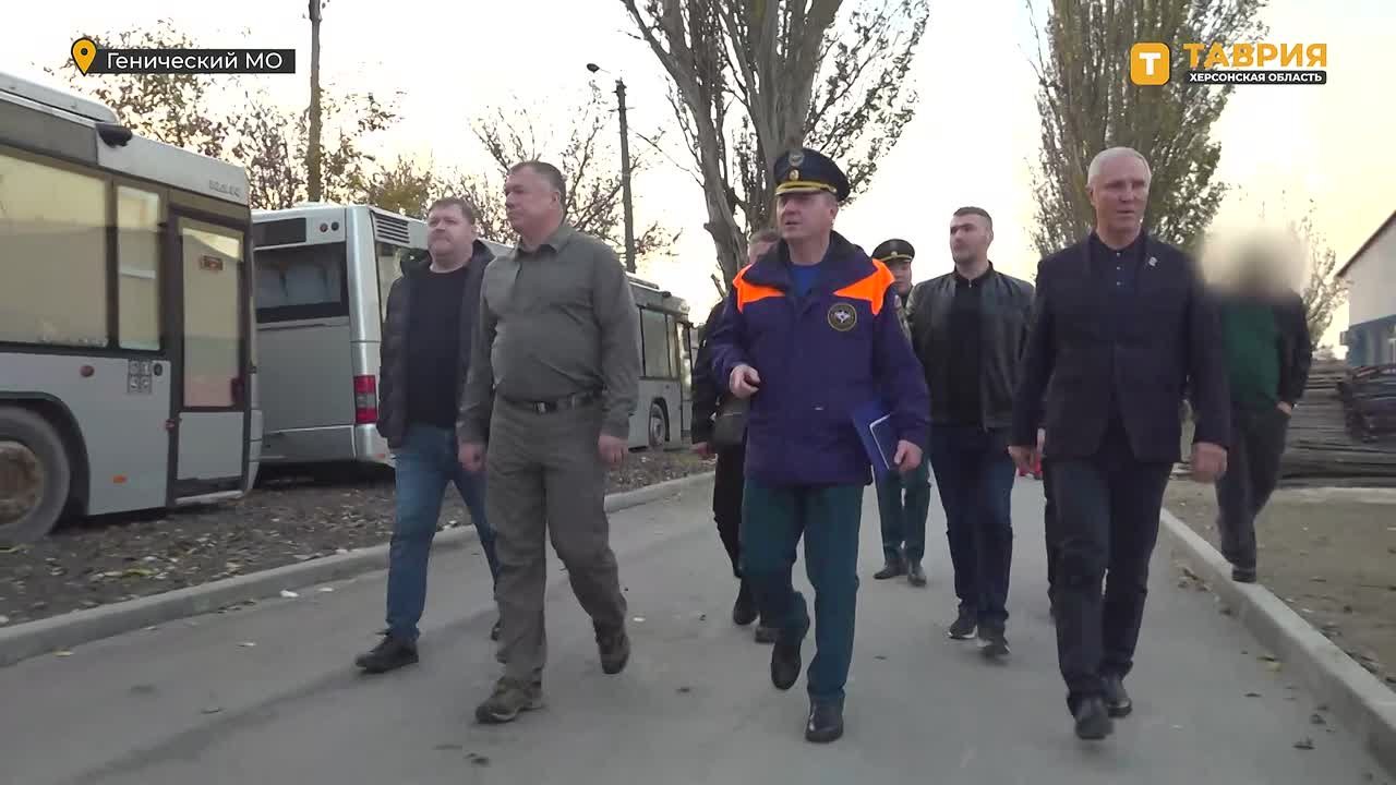 Марат Хуснуллин с рабочим визитом посетил Херсонскую область