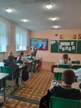 Урок мужества в Константиновской школе