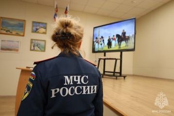Кадетский класс МЧС России почтил память великого полководца Суворова