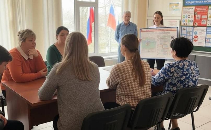 В Алешкинском муниципальном округе Центр занятости населения провел информационное мероприятие «Клади трубку»