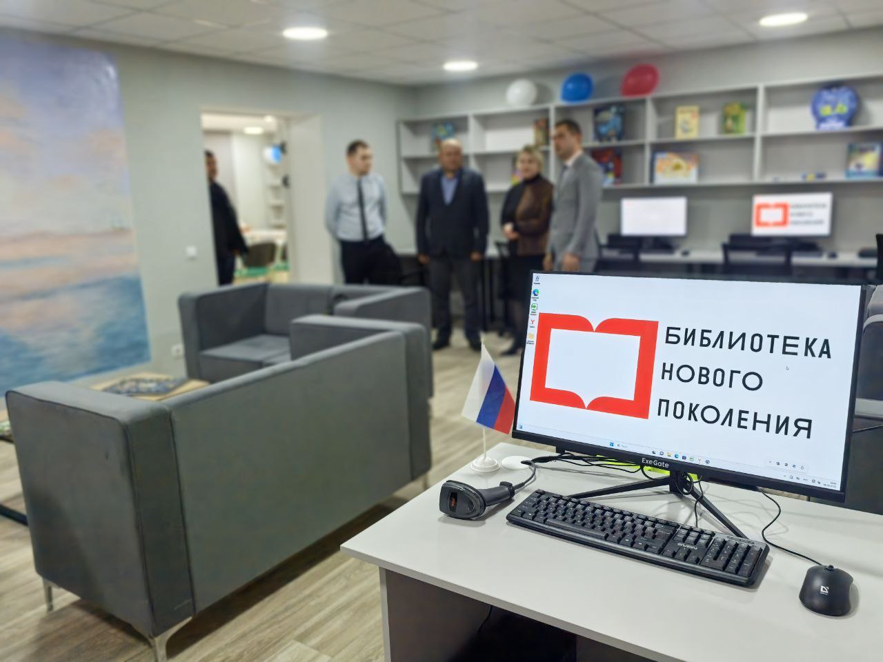 В прифронтовом Алешкинском округе открылась новая модельная библиотека В прифронтовом Алешкинском округе открылась новая модельная библиотека