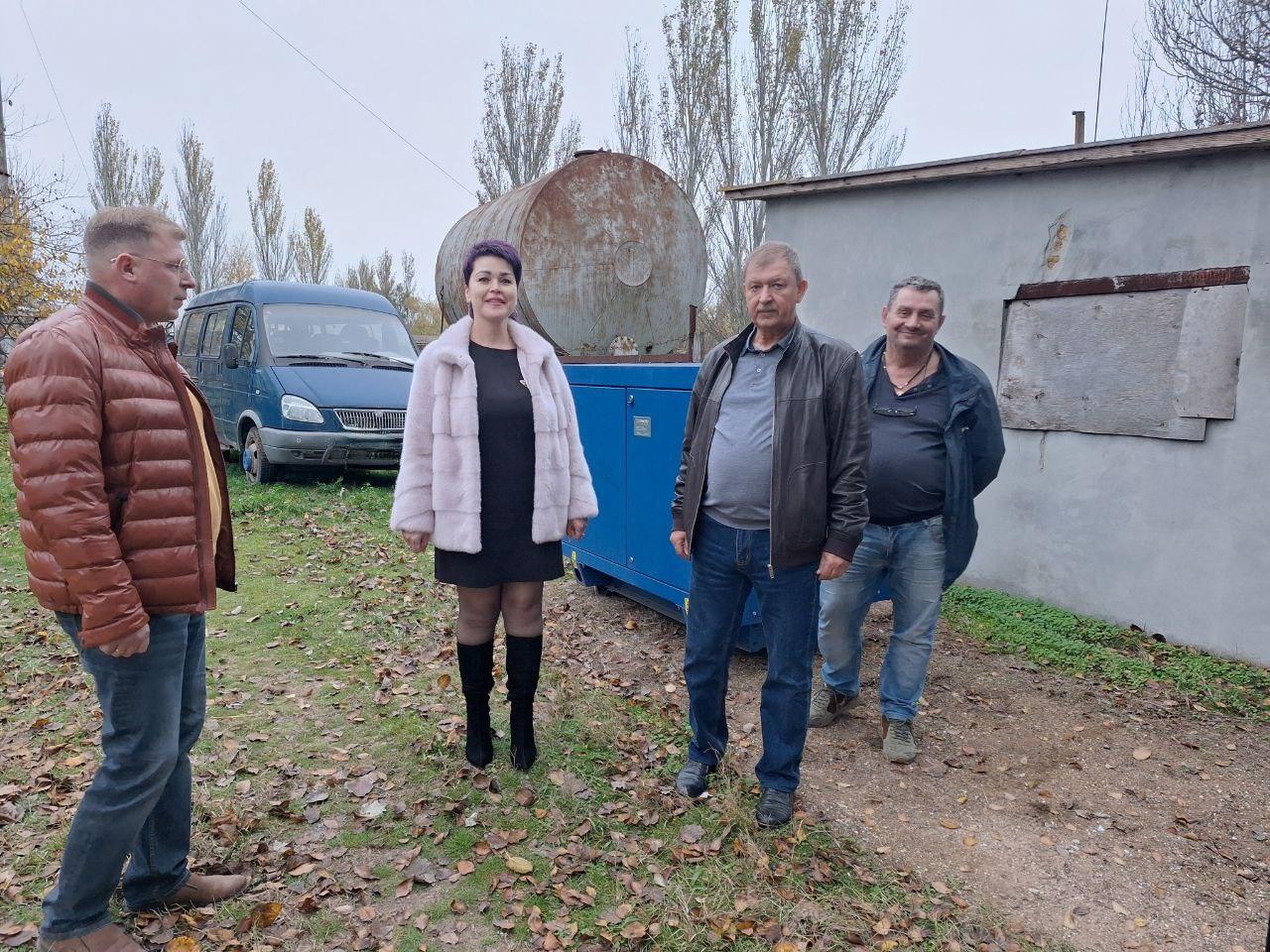 Геническому округу — надежная поддержка: социальные учреждения получили электрогенераторы от Псковской области Геническому округу — надежная поддержка: социальные учреждения получили электрогенераторы от Псковской области