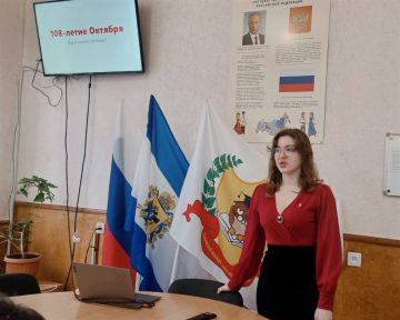 108-я годовщина Великой Октябрьской социалистической революции стала поводом для серии патриотических мероприятий на Херсонщине