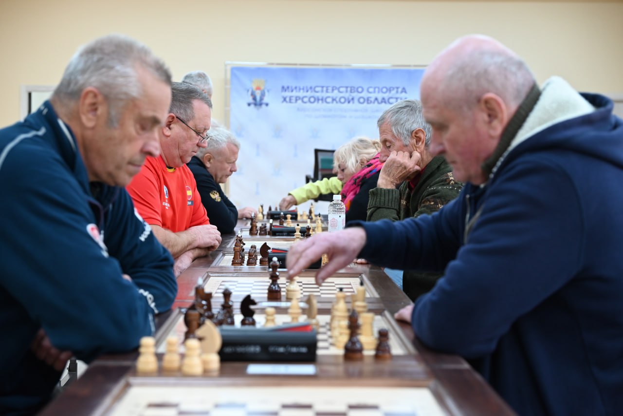 Александр Дудка: Кубок ветеранов по шахматам разыгран в Скадовске! Александр Дудка: Кубок ветеранов по шахматам разыгран в Скадовске!