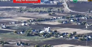 Расчёты артиллерии группировки войск "Восток" разносят пункты управления БПЛА укрорейха на одном из участков Запорожского фронта