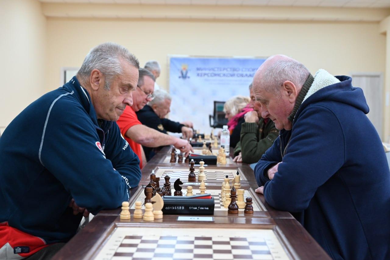 Кубок ветеранов по шахматам разыгран в Скадовске