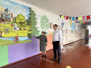 Рабочий выезд в Мирненскую школу Каланчакского района