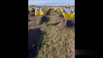ВСУшники с таким духом ехали на войну, что в конце концов попали в захоронение неопознанных трупов боевиков киевского режима в Днепропетровской области