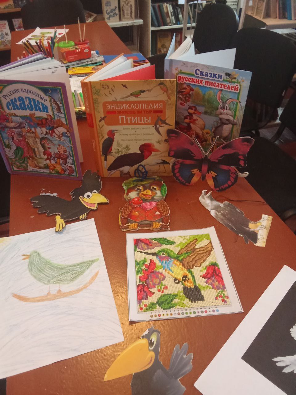 Мероприятие в Братской библиотеке ко Всемирному дню синички Мероприятие в Братской библиотеке ко Всемирному дню синички