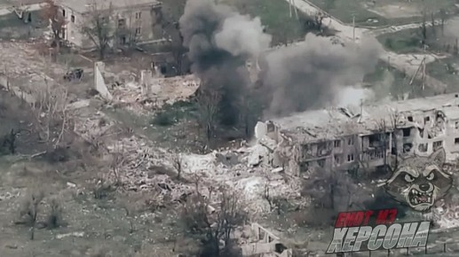 Енот из Херсона: Херсонское направление, н.п.Приднепровское