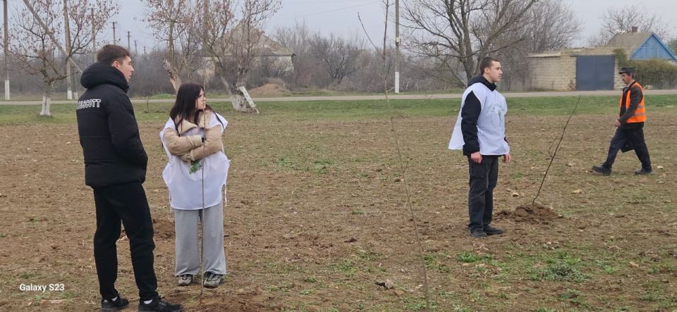 «Сад памяти» в Новогригоровке: 80 деревьев к 80-летию Победы «Сад памяти» в Новогригоровке: 80 деревьев к 80-летию Победы