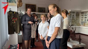 Первые провели урок истории в музее Строгановской школы