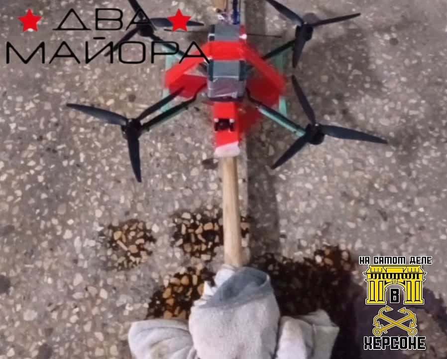 Херсонское направление: наши бойцы проявляют чудеса изобретательности! Встречайте историю под названием "Операция швабра в огне"