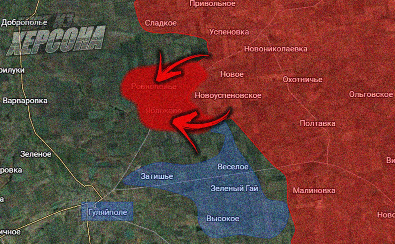 Енот из Херсона: В той же Запорожской области, но на другом участке фронта
