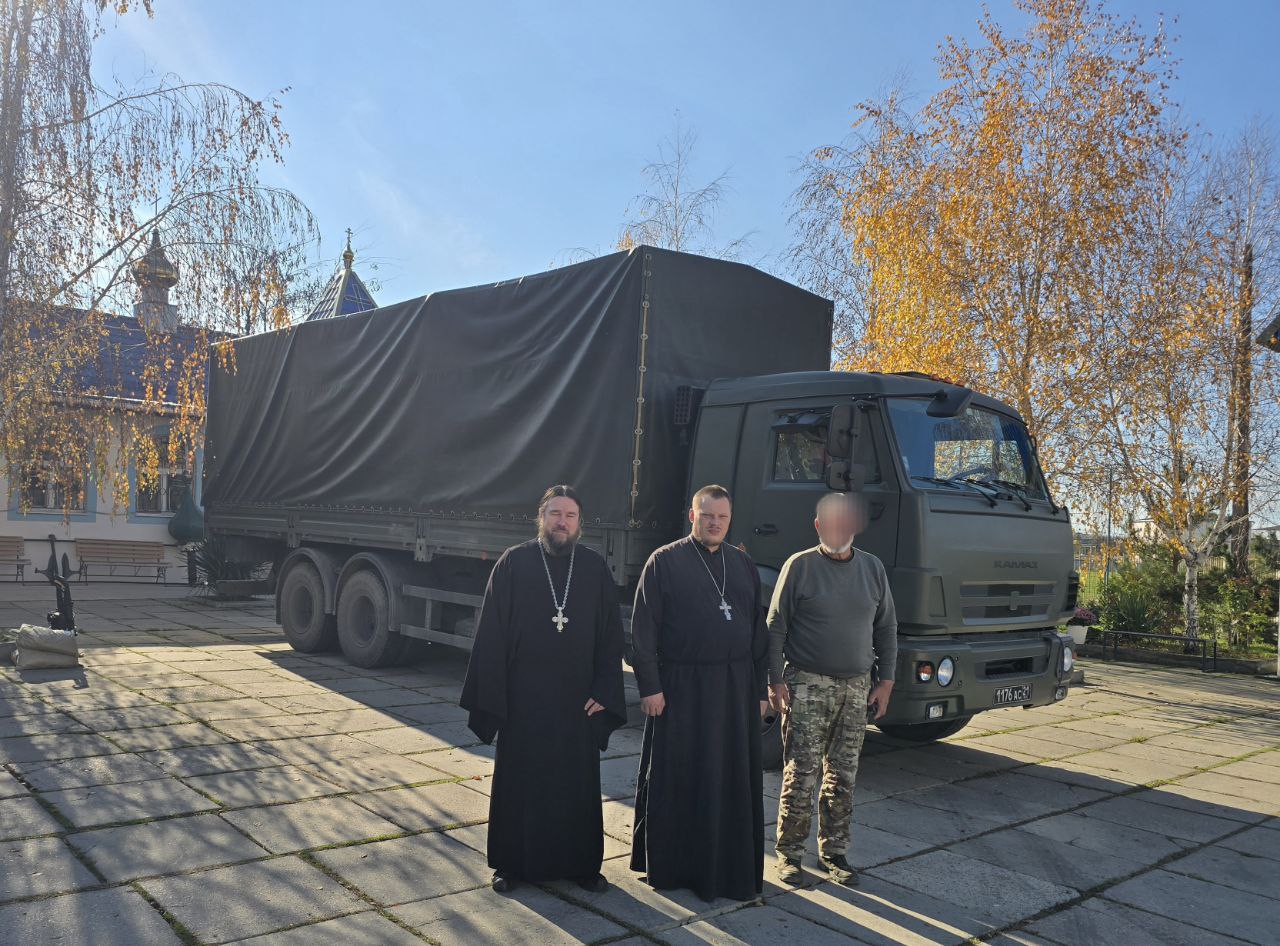 Крымская митрополия передала партию гуманитарной помощи бойцам на Херсонском направлении