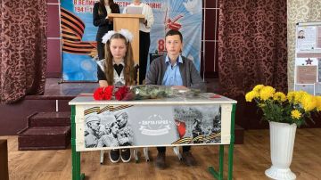 В Ивановской школе открыли «Парту Героя» в честь Федора Резника