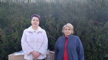 В госпиталь в Геническом округе доставили помощь