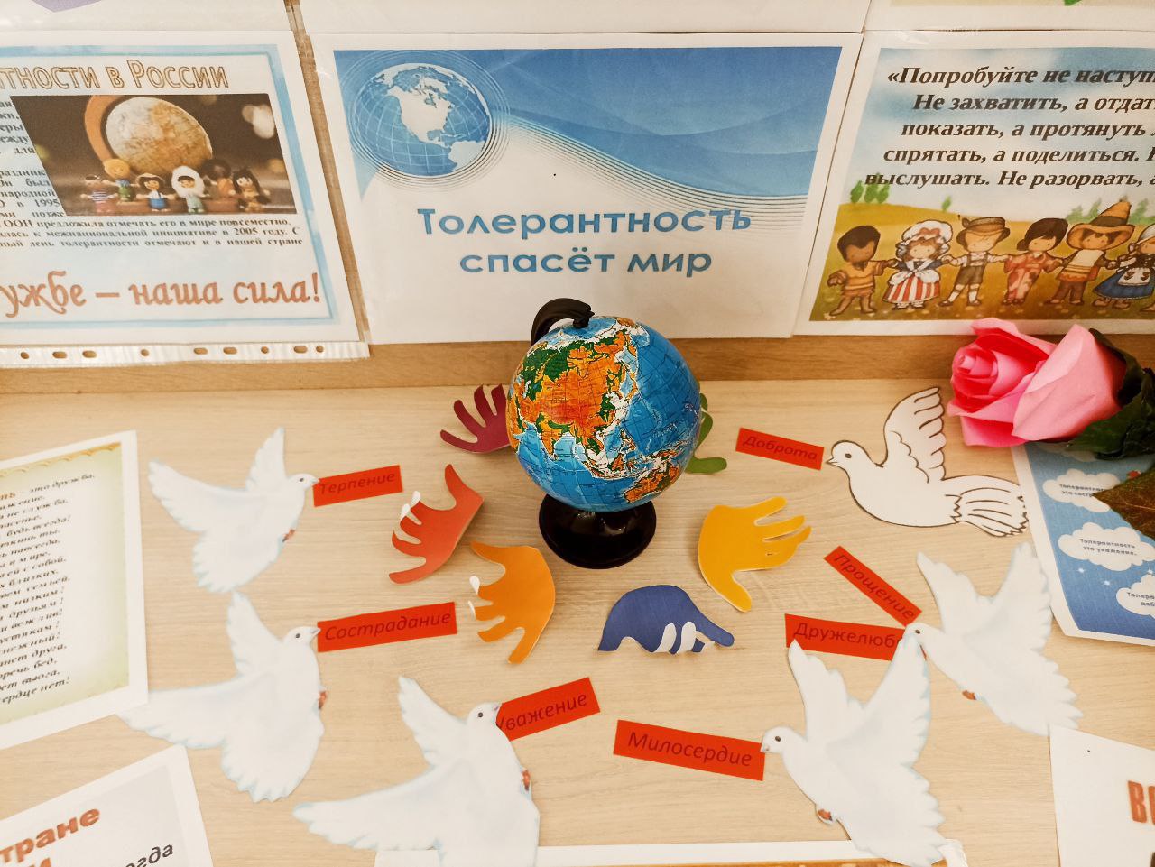 В Любимовском учреждении культуры в честь Международного дня толерантности был проведён час информации под названием "Толерантность спасёт мир!" В Любимовском учреждении культуры в честь Международного дня толерантности был проведён час информации под названием "Толерантность спасёт мир!"