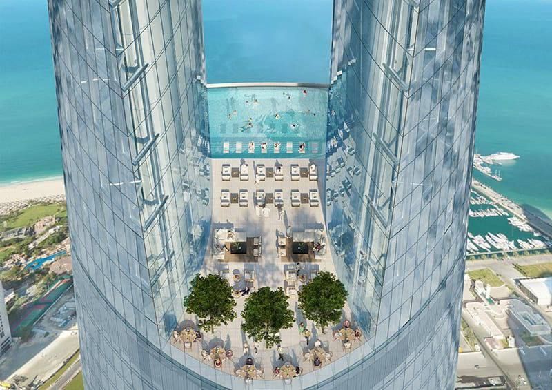 � ����� �������� ����� ������� ����� � ���� � Ciel Dubai Marina, ������ �������� ��������� 377 ������