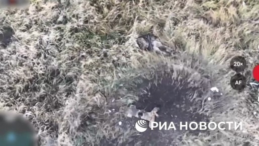 Минобороны показало кадры уничтожения украинского десанта, пытавшегося деблокировать окруженные в Красноармейске части ВСУ